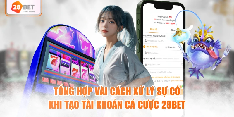 Tổng hợp vài cách xử lý sự cố khi tạo tài khoản cá cược 28BET